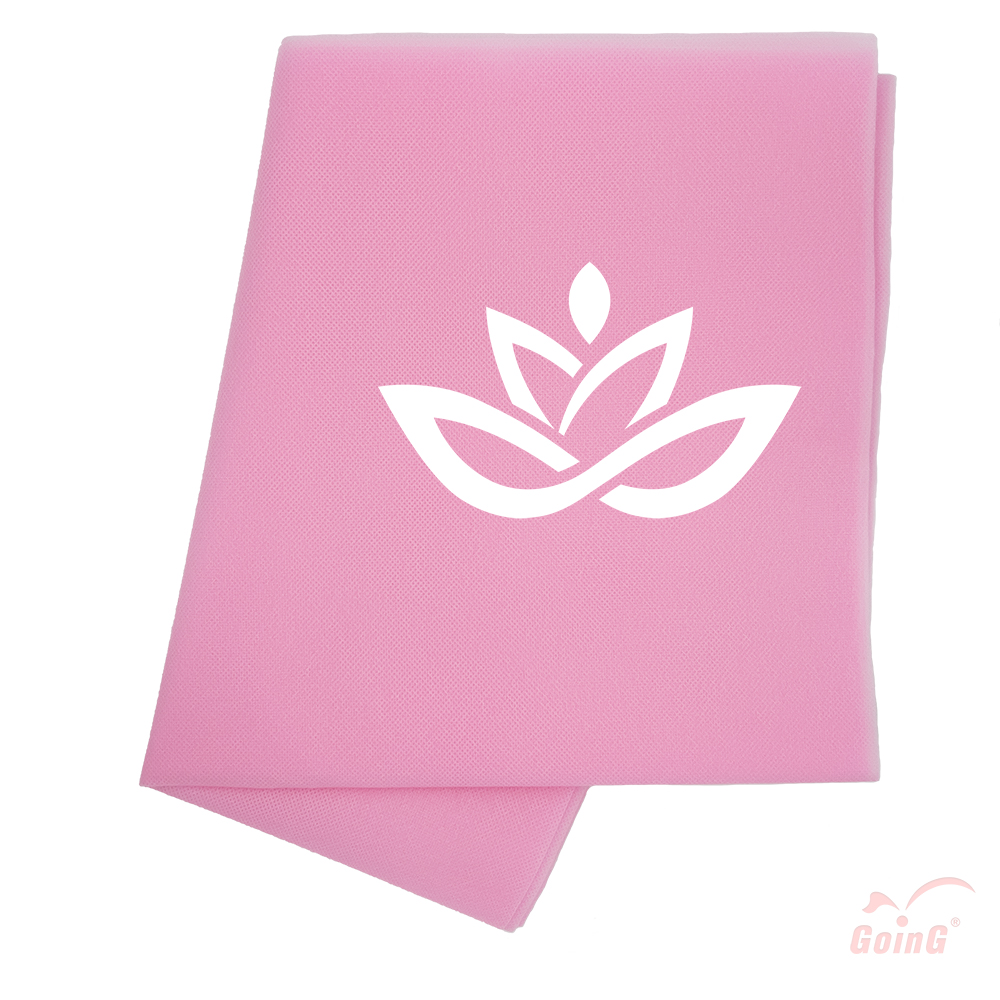 Printed 1040 Higienic sheet 80x200 pink - Lotus ill. F